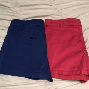 2 pair ladies shorts